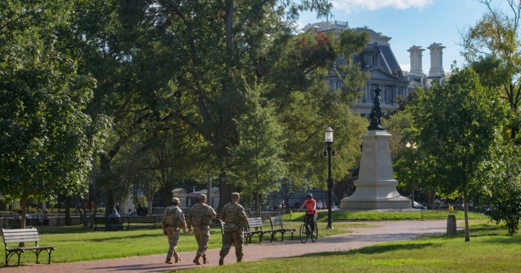 Flag burning incident near White House leads to arrest hours after Trump’s executive order