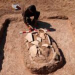 Iraq drought uncovers 40 ancient tombs in Mosul Dam reservoir