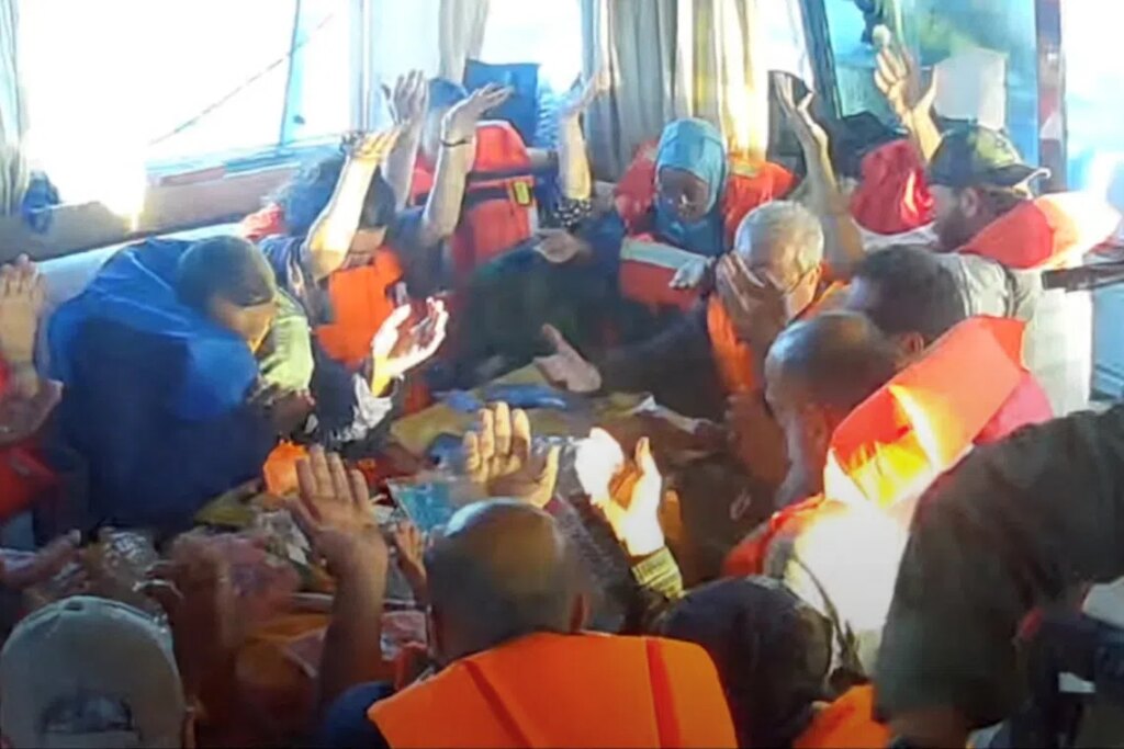 How the Gaza aid flotilla used cameras and data to win global attention