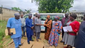 KWASU Hands Over Electric Vehicles To KWSG