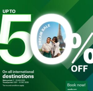 Dream Sale: Don’t Miss Saudia’s 50% Discount on Int’l Flights