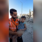 Palestinian boy says ‘I’m okay’ after rescue from Gaza rubble