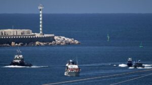 Irish activists aboard remaining aid ships describe ‘intimidation’ from Israeli forces 