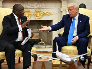 EFF urges US President Donald Trump to back off from SA military affairs