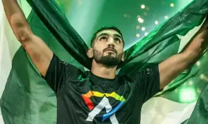 Undefeated Rizwan slays yet another Indian opponent with first round win in MMA bout