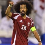 Qatar’s Afif acknowledges asking local fans to waste time in qualifier against UAE