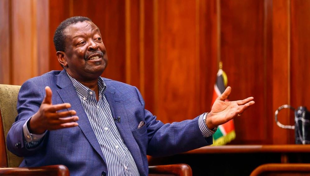 Mudavadi Defends Ksh271M Hire of Trump Allies to Push Kenya’s Agenda in the U.S.
