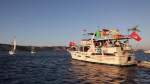 Gaza Flotilla enters ‘danger zone,’ about 150 nautical miles from Gaza