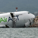 Emirates Cargo Plane Slides Off Hong Kong Runway, Killing 2 Ground Crew