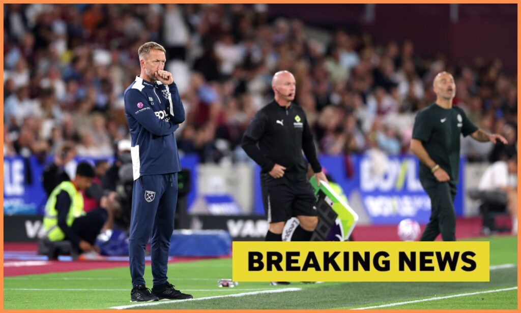 West Ham manager Graham Potter discovers how many games he has to save his job