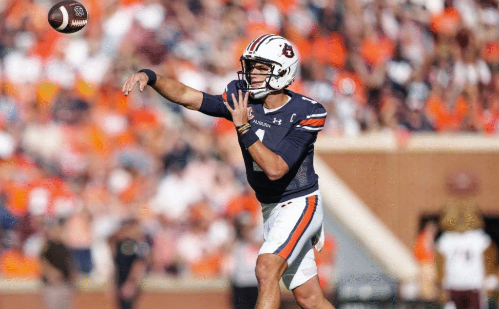 Winnipeg Blue Bombers add former Auburn QB Payton Thorne to negotiation list