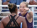 Jelena Ostapenko apologizes after sparking US Open racism scandal as Taylor Townsend’s mom slams tennis star