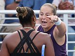 Jelena Ostapenko apologizes after sparking US Open racism scandal as Taylor Townsend’s mom slams tennis star