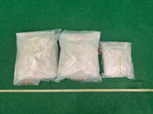 Woman charged with trafficking HK$1.2m of meth