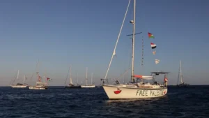 Ten Vessels Leave Sicily to Join Gaza-Bound Sumud Flotilla