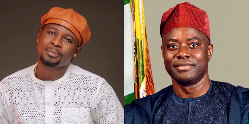 Kamo’s fun exchange with Seyi Makinde sparks online buzz