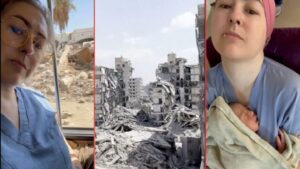 US nurse films Gaza city hospital destruction, describes her experiences amid Israeli attacks