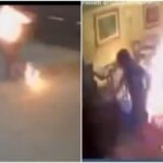 Video Captures Arson Attack At East London Indian Restaurant, Man Engulfed in Flames