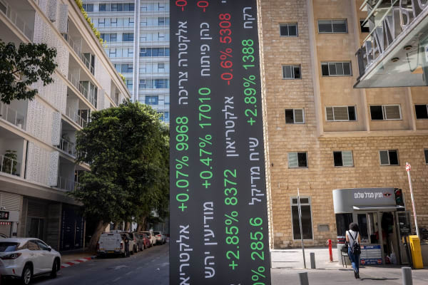Tel Aviv Stock Exchange rises on hopes of Gaza ceasefire, expectations of steady interest rates