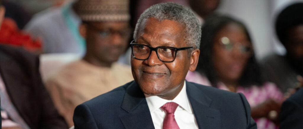 Forbes: Aliko Dangote’s Net Worth Soars to $23.9B, Reclaims Spot Among World’s 100 Richest