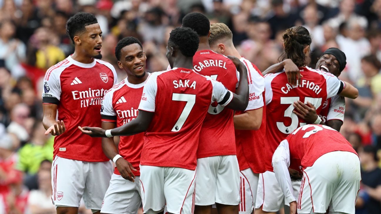 Premier League updates: Timber, Saka put Arsenal ahead vs. Leeds