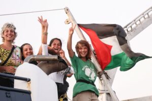Naoise Dolan: ‘All eyes on the flotilla’ should not distract from the goal of ending Gaza genocide