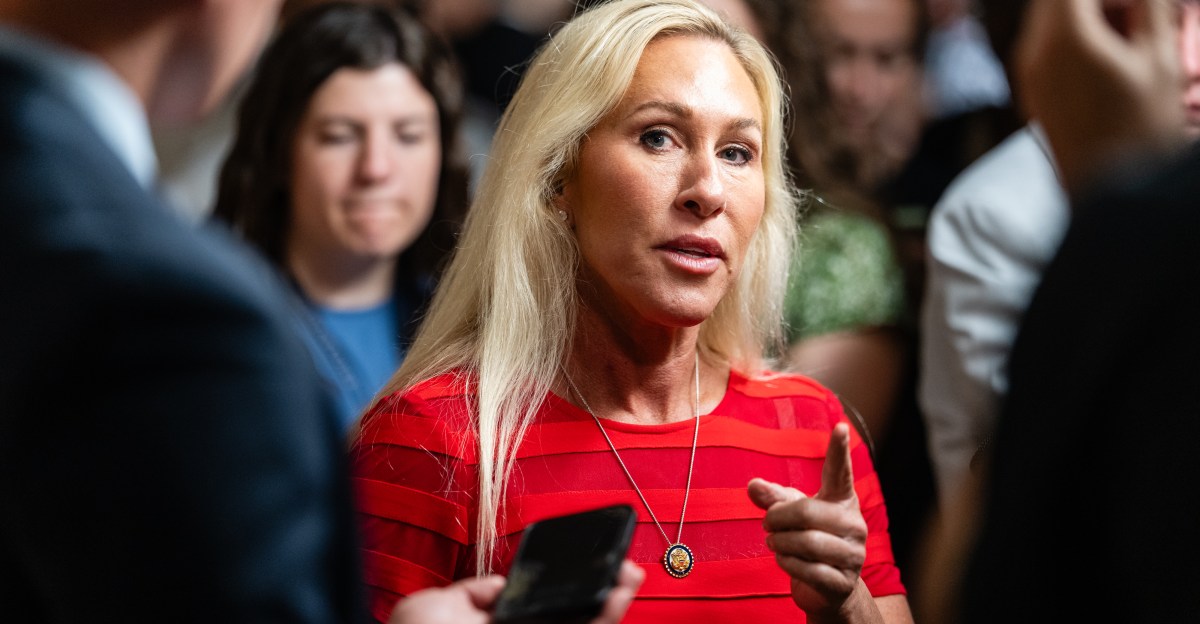 Why Marjorie Taylor Greene is suddenly trashing her party