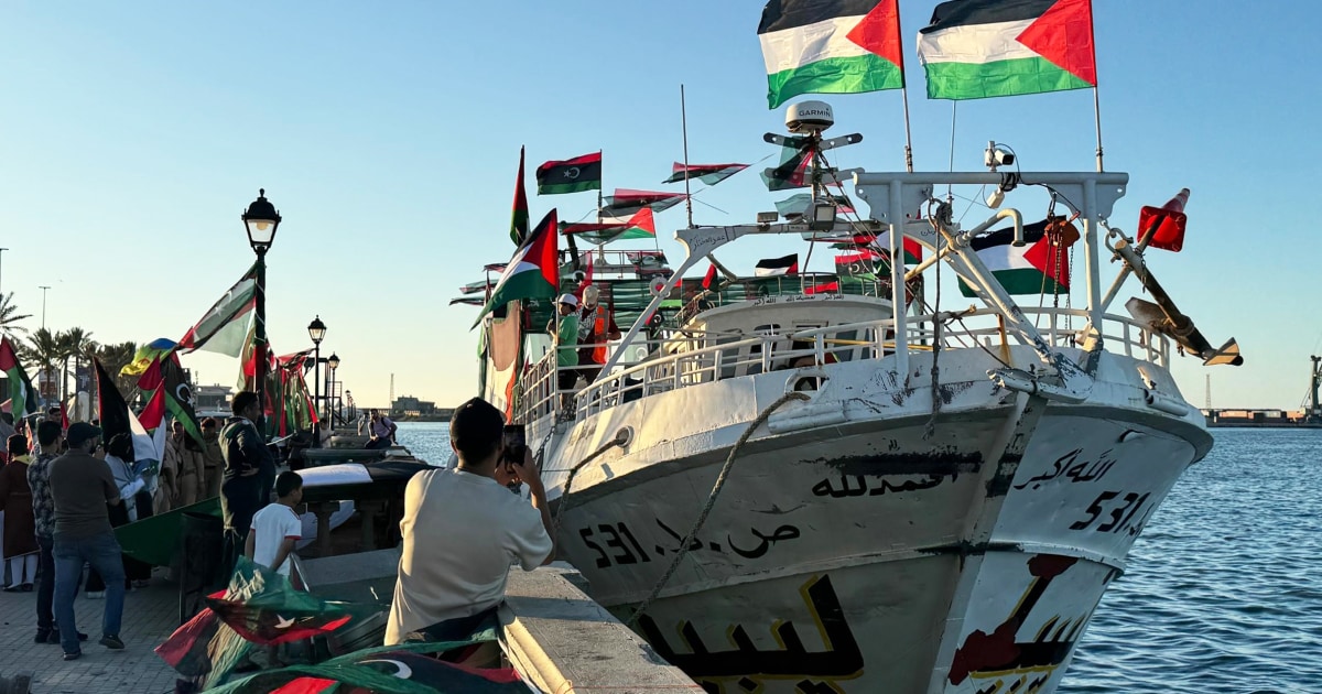 Gaza aid flotilla reports explosions, drones and radios ‘jammed’ with ABBA music