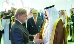 PM Shehbaz returns after 2-day Saudi visit