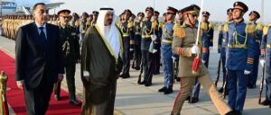 PM receives Kuwaiti counterpart at Cairo Int’l Airport