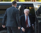 John Bolton at court to surrender to authorities after being indicted – US politics live
