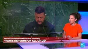‘International institutions are too weak’ says Zelensky at the UN General Assembly