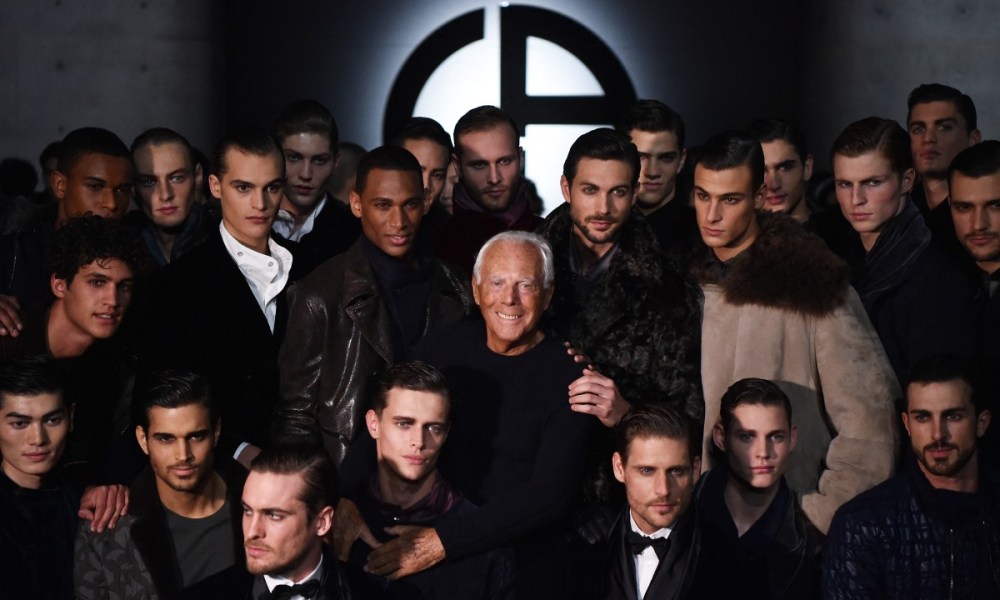 Eight things you might not know about the designer, Italian fashion legend Giorgio Armani