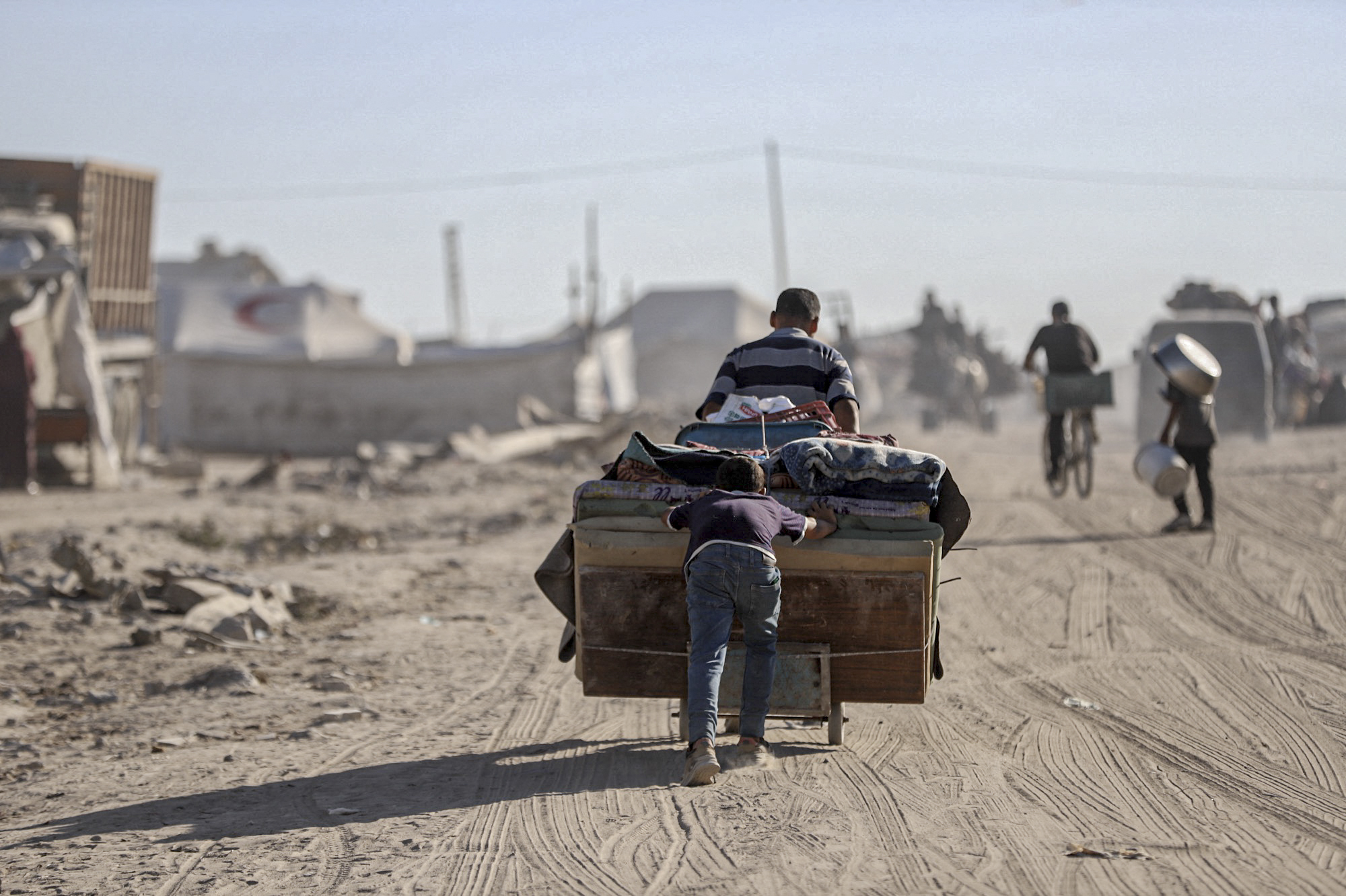 Israel Gives Evacuation Orders Before a Bombing. Many Gazan Families Can’t Afford to Leave.