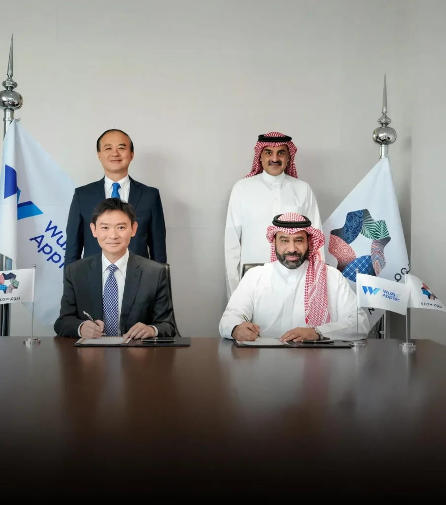 NEOM, WuXi AppTec Sign MoU to Advance, Localize Saudi Pharma