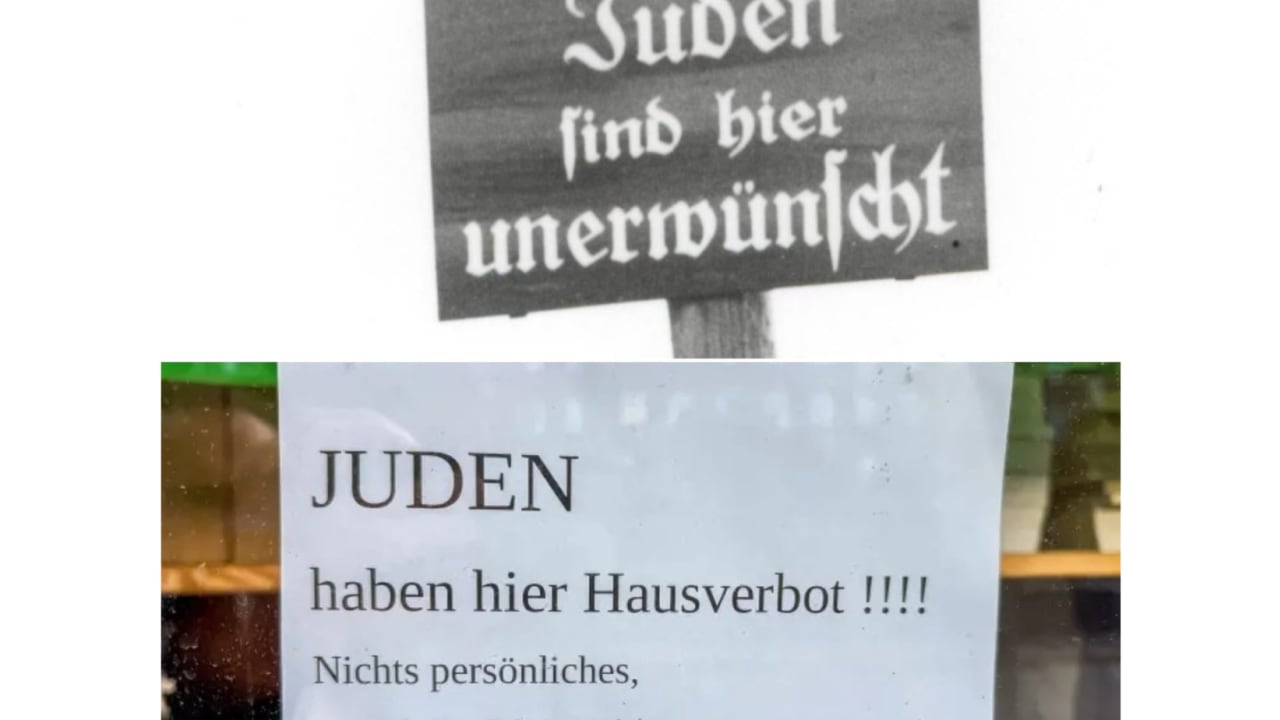 Prosecutors investigate German shop with ‘Jews are banned’ sign