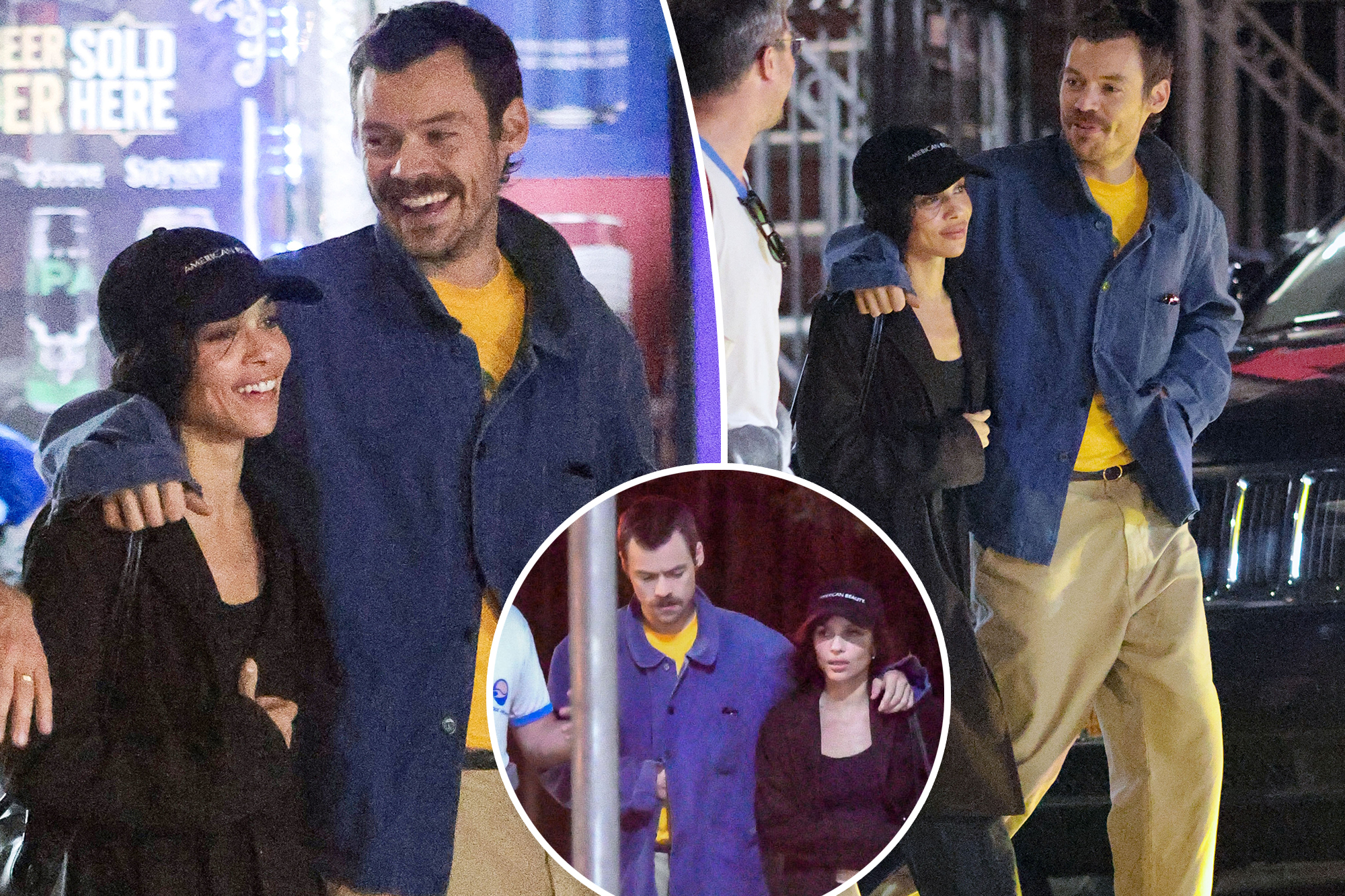 Harry Styles cozies up to Zoë Kravitz during flirty NYC outing