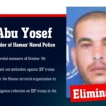 WATCH: IDF kills Hamas deputy naval commander who partook in Oct. 7