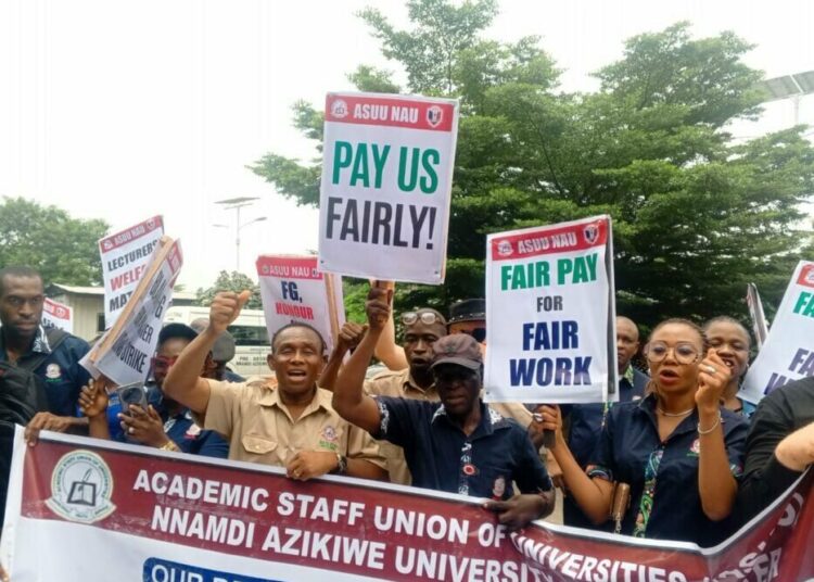 ASUU has dismissed the federal government’s ‘No Work, No Pay’ directive, insisting that the union will not be intimidated by threats