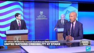 US vetoes UN Security Council Gaza ceasefire call