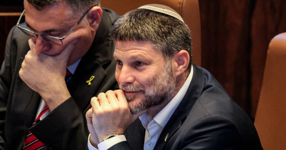 Israeli finance minister describes plans to turn Gaza into a ‘real estate bonanza’