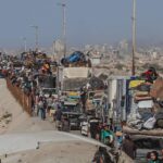 Israel opens ‘temporary’ new route out of Gaza City for 48 hours as tanks advance