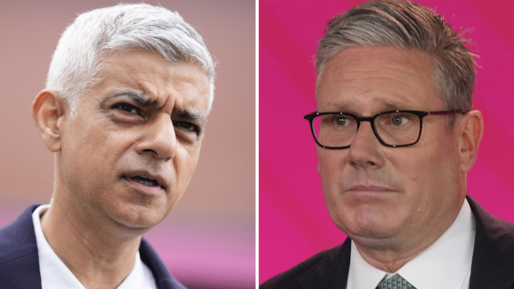 Sadiq Khan breaks rank with Starmer over Gaza
