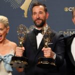 The Pitt wins best TV drama Emmy, as war on Gaza echoes at ceremony