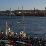 Two ships set sail from Greece to join Gaza aid flotilla