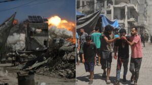 Israel Ramps Up Strikes On Gaza City And Hospital Says At Least 32 Are Dead