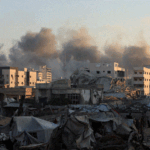 Israel intensifies Gaza City bombing as Rubio arrives