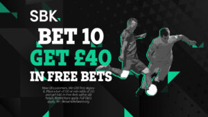 Burnley v Arsenal betting offer: Bet £10 and get £40 in free bets with SBK