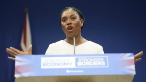 Britain’s once-mighty Conservative Party battling to avoid extinction…