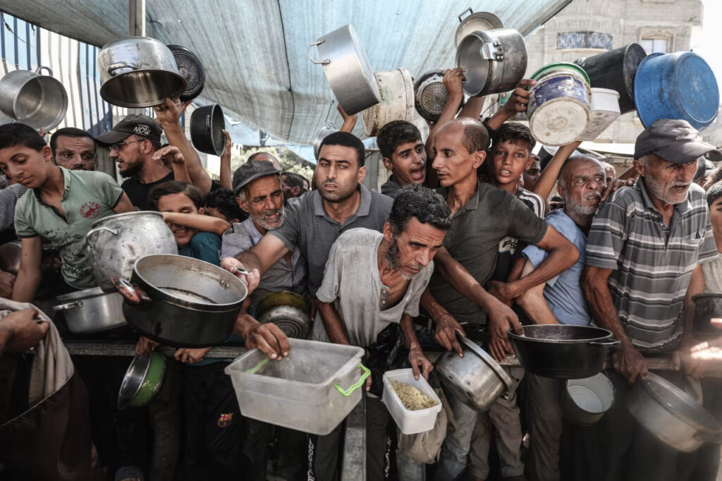 Five more people die of malnutrition in Gaza in past 24 hours, Palestinian health ministry says